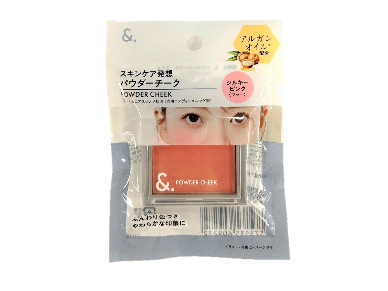 &. Powder Cheek - Silky Pink