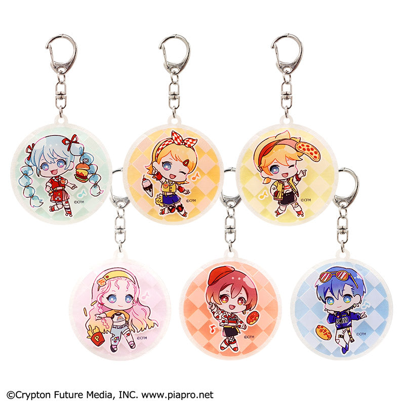 Hatsune Miku Acrylic Keychain (Diner Design, SD)