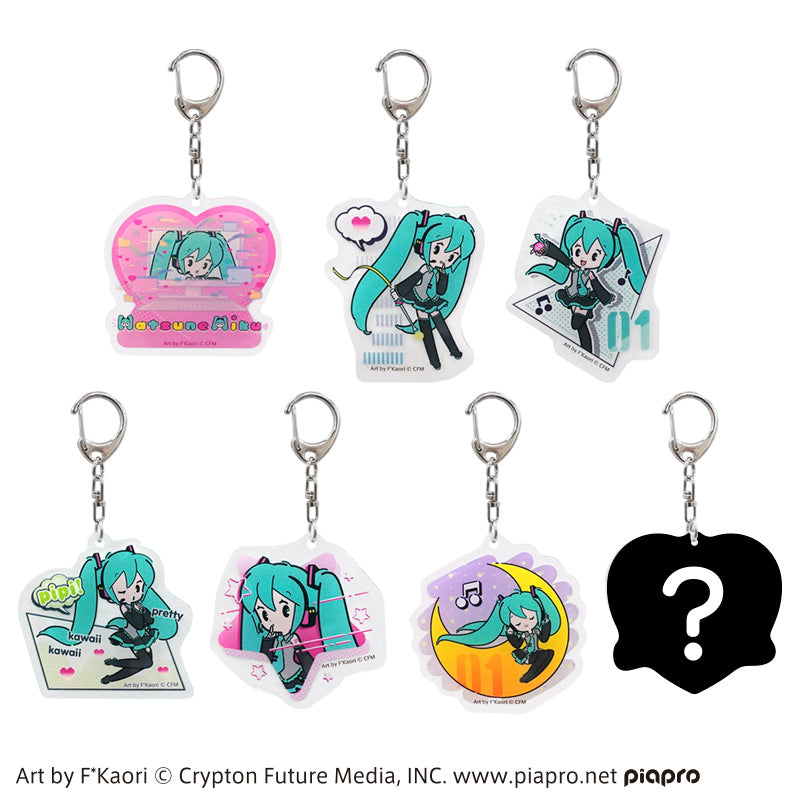 Hatsune Miku Acrylic Keychain (Petit Series)