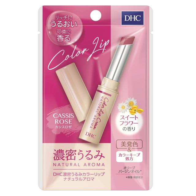 DHC Rich Moisture Color Lip Natural Aroma Cassis Rose 1.5g