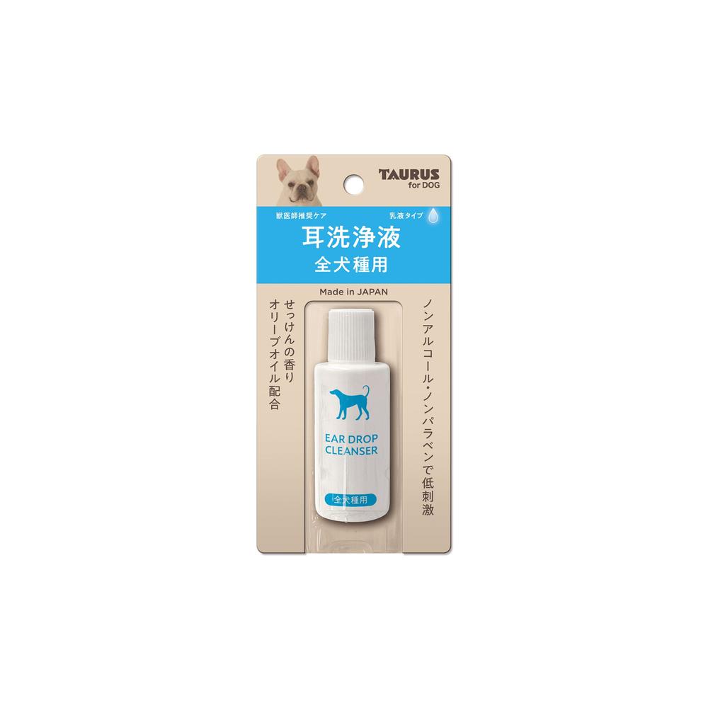 Taurus Ear Cleaning Solution for All Dog Breeds 25ml