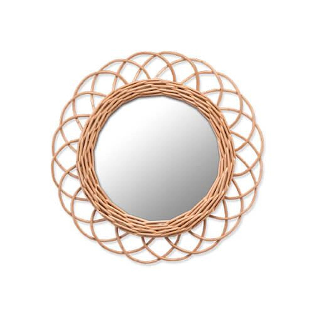 Wicker Mirror S - Natural