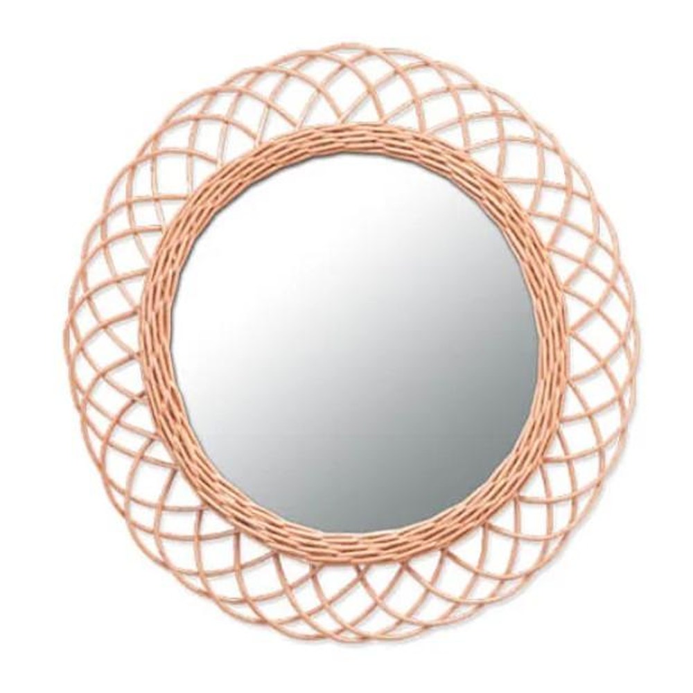 Wicker Mirror L Natural 11641