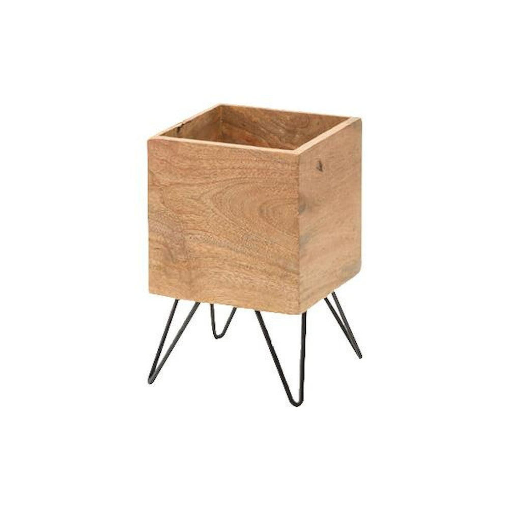 41304 Cube Pot Stand Solid