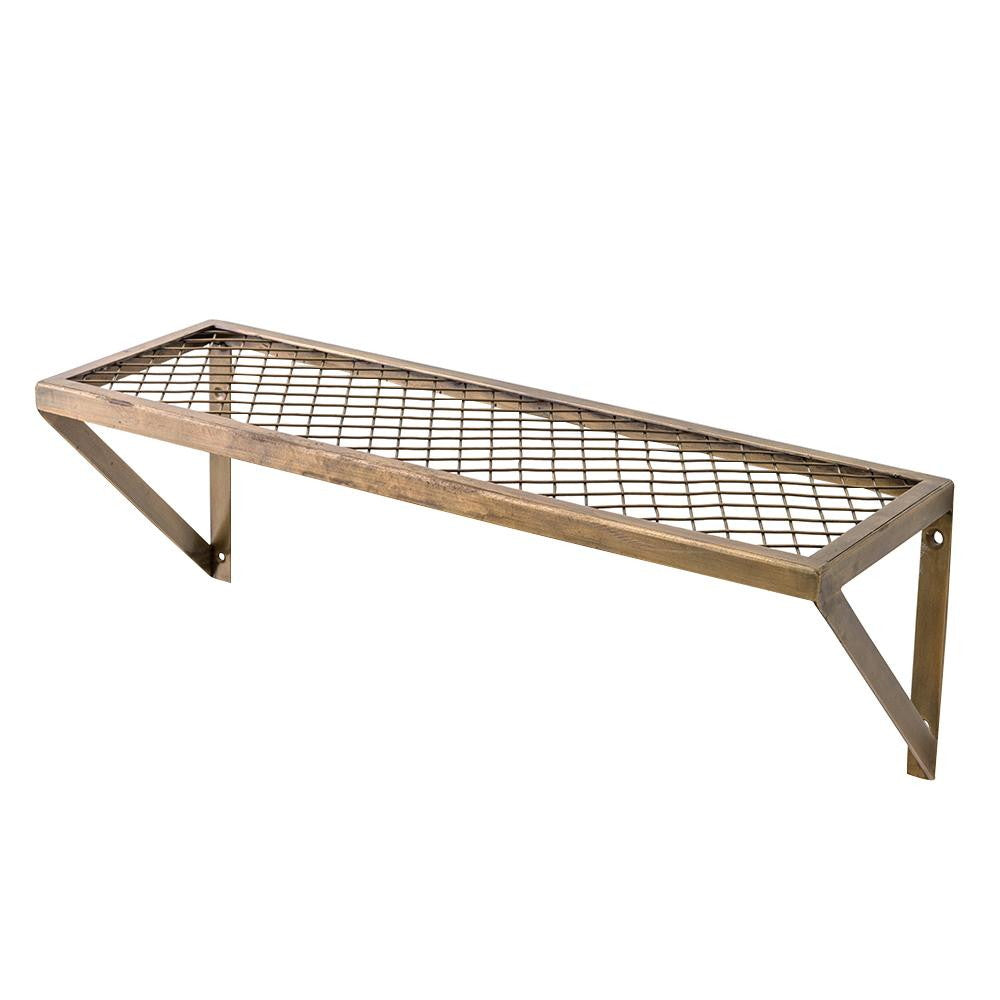 Mesh Rack L Antique Gold 63785