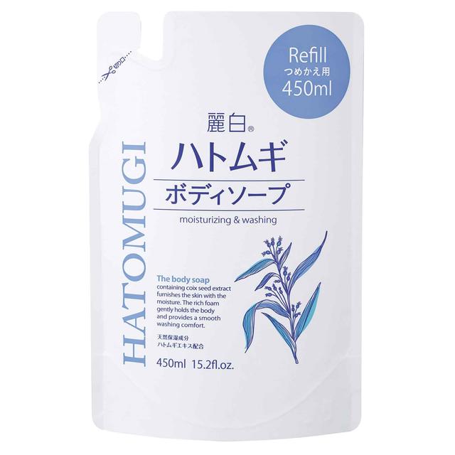 Reihaku Job's Tears Body Soap Refill 450ml