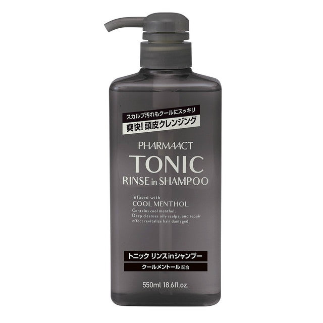 Pharma Act Cool Tonic Rinse-in Shampoo 550ml