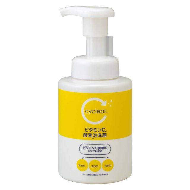 Kumano Yushi Cyclear Vitamin C Enzyme Foam Cleanser 300ml
