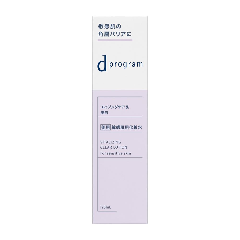 Shiseido d Program Vitalizing & Clear Lotion EX 125ml
