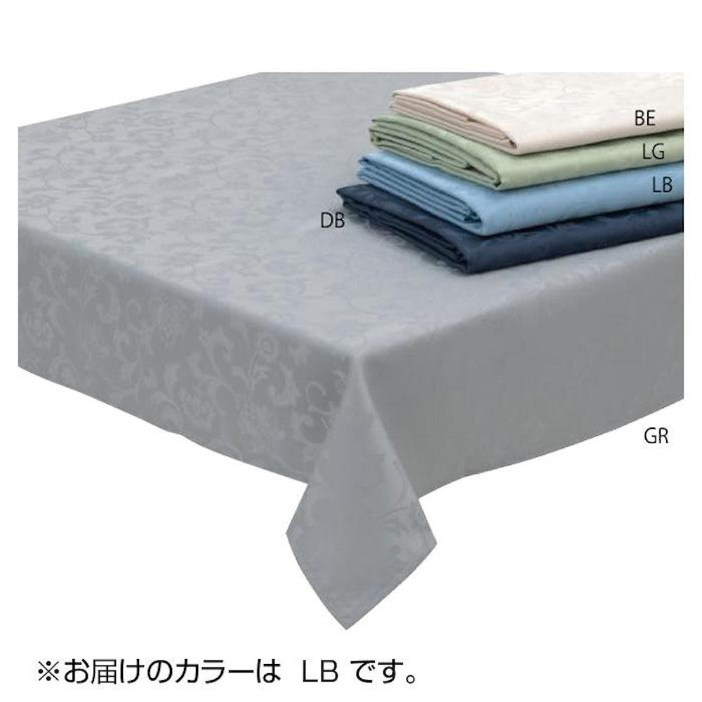 Hadon Hall Ivy Tablecloth 200Rcm LB Light Blue