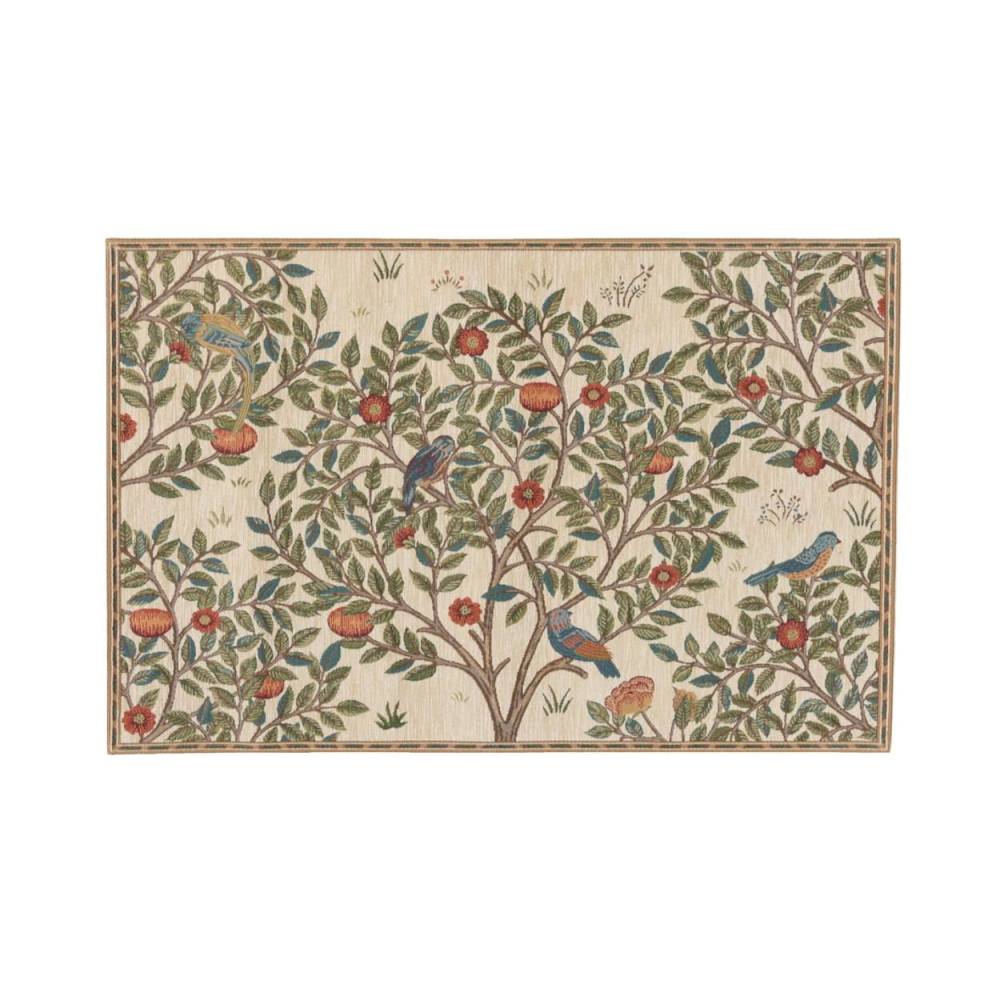 Kelmscott Tree Mat Approx. 60×90cm I Ivory