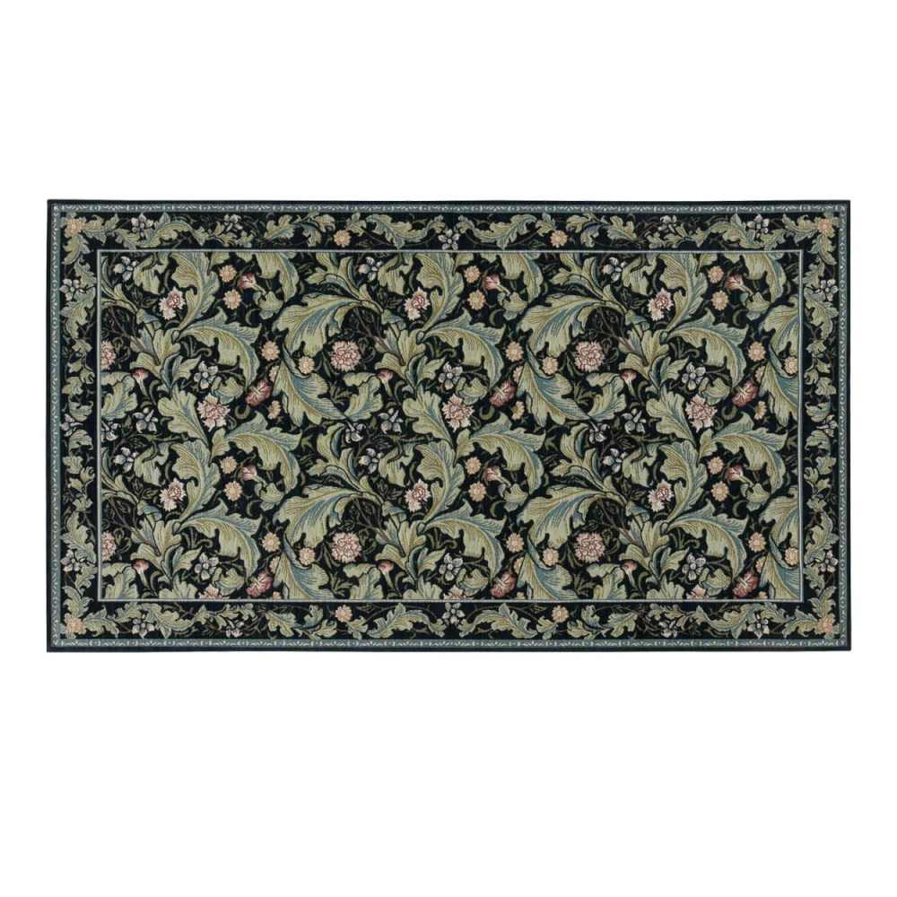 Lester Acanthus Mat Approx. 68×123cm FH1710A B Blue
