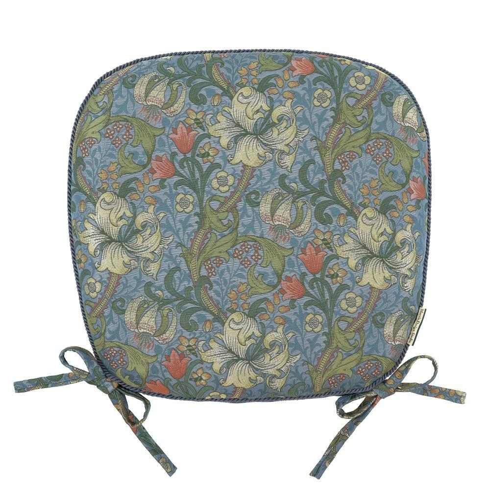 Dining Seat Cushion 45×43cm LN1742 B Blue