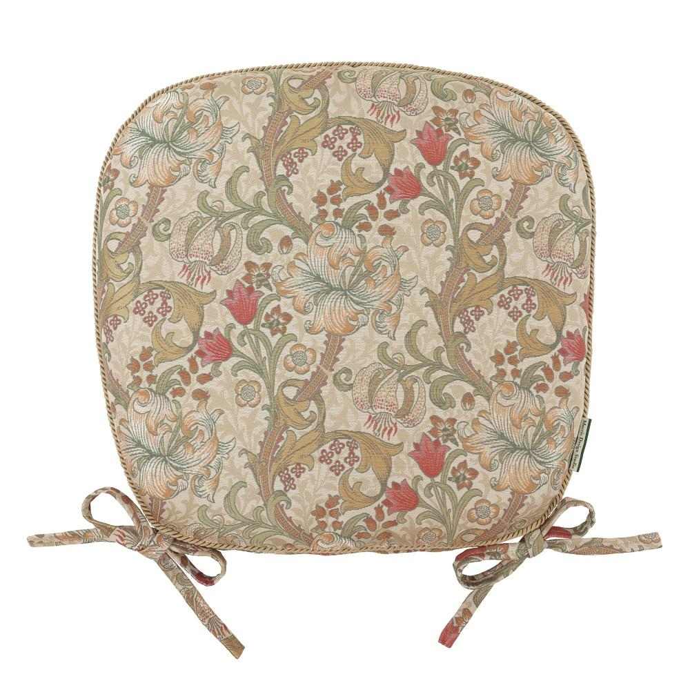 Dining Seat Cushion 45×43cm LN1742 I Ivory