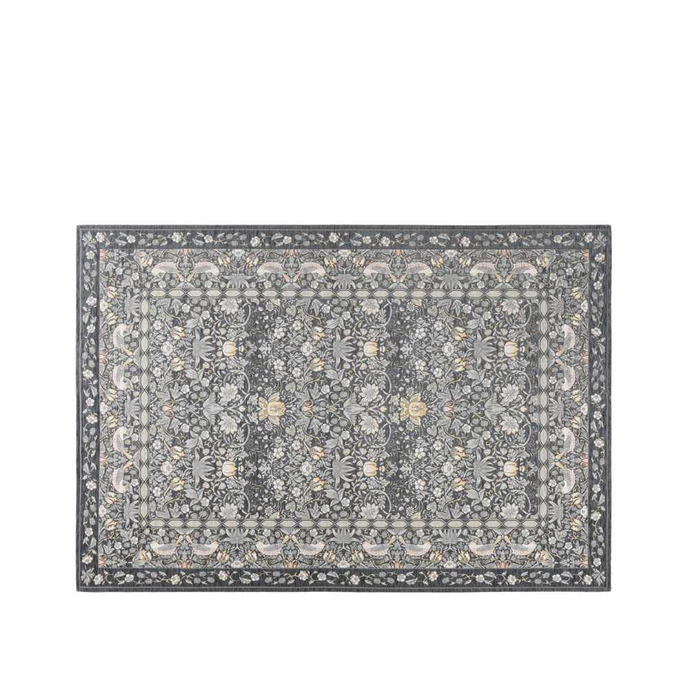 Strawberry Thief Rug Approx. 140×200cm DGR Dark Gray