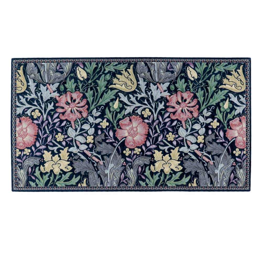 Compton Mat Approx. 67×123cm FH1713 DB Dark Blue
