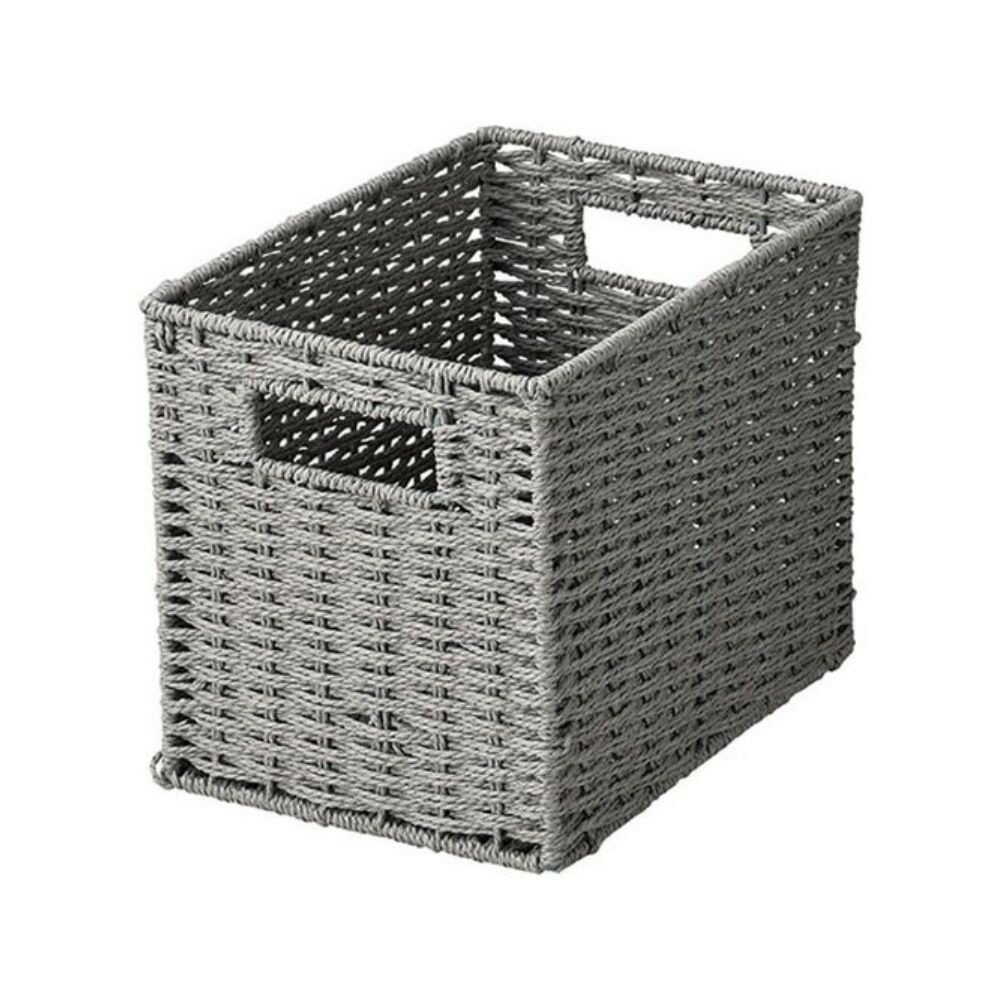 Chidori Sangyo Paper Basket Half Gray