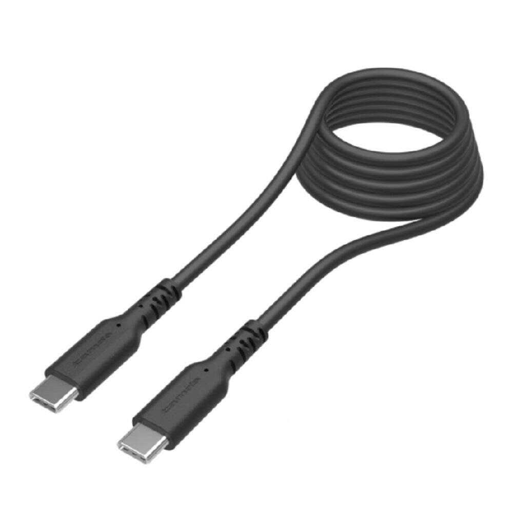 Tama Electronics Type-C/Type-C Soft Cable 100W Overheat Protection 2.0m TH279CC20K