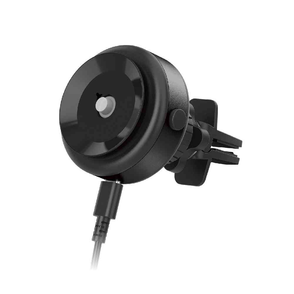 Tama Electronics Wireless Charging Compatible Vacuum Suction Smartphone Holder Air Conditioner Louver TKR31ALK
