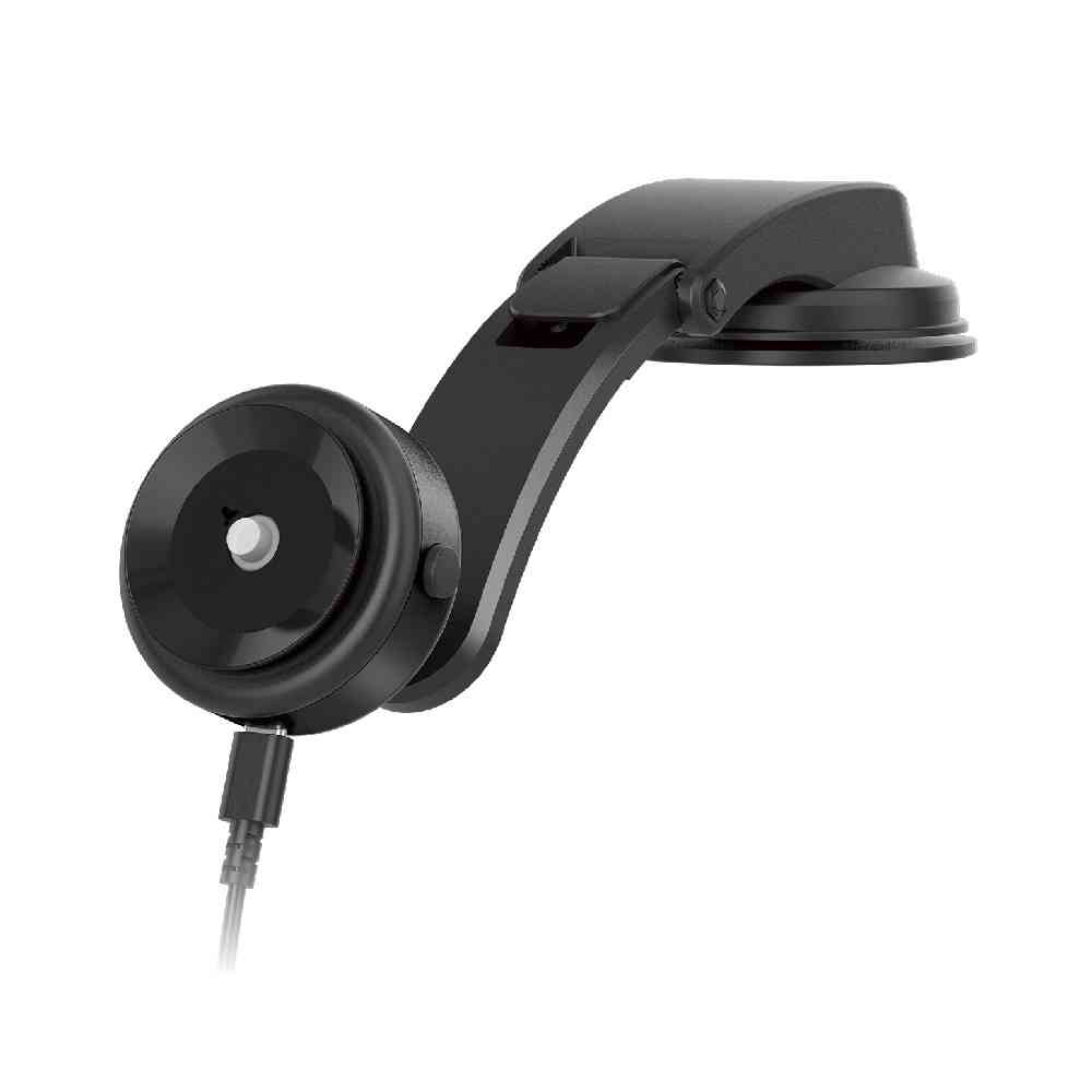 Tama Electronics Wireless Charging Compatible Vacuum Suction Smartphone Holder Dashboard TKR31DBK