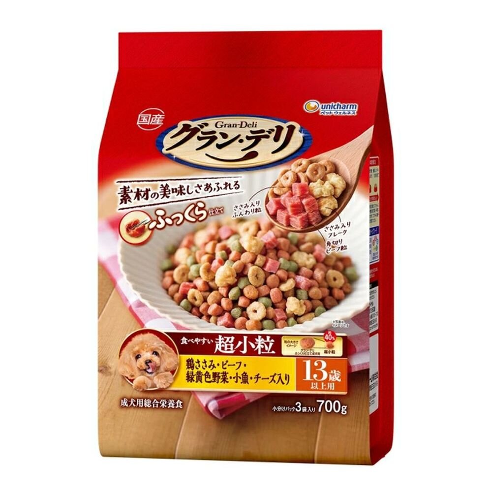 Gran Deli Fluffy Extra Small Pieces for Dogs 13 Years and Older 700g