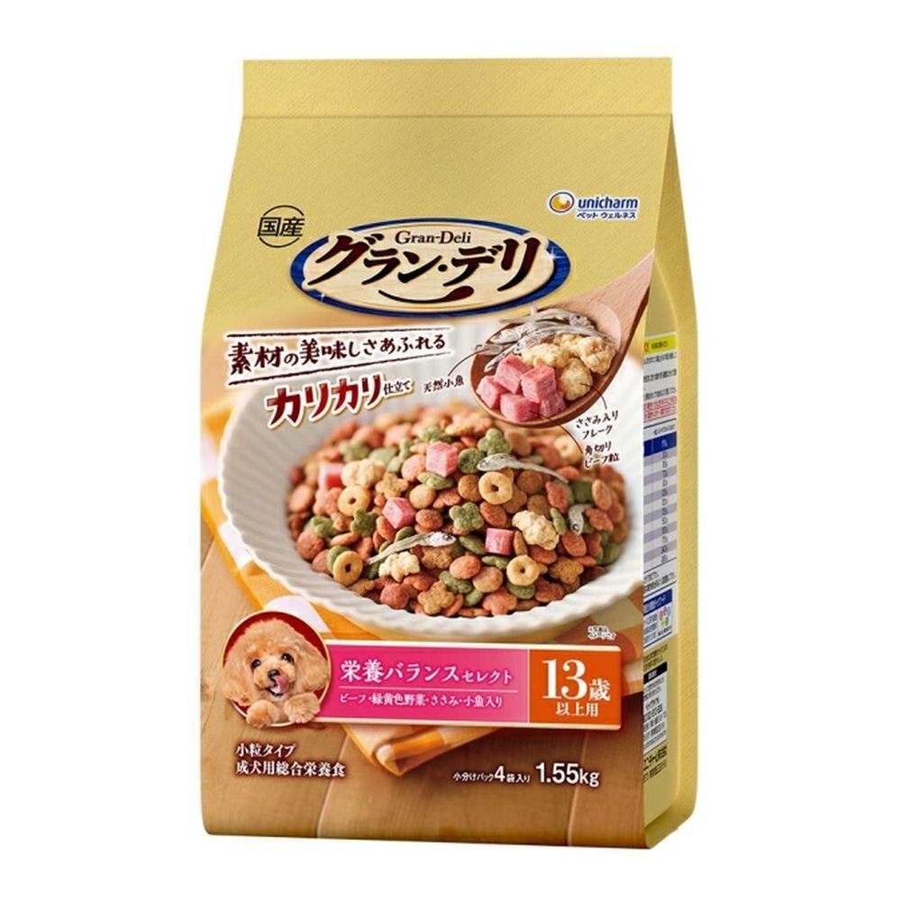 Gran Deli Crunchy Dry Food for Cats Over 13 Years Old 1.55kg