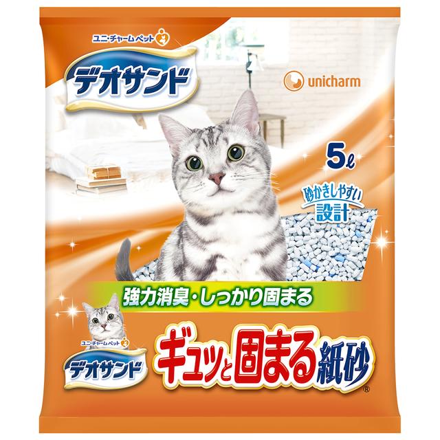 Unicharm Deo Sand Clumping Cat Litter 5L