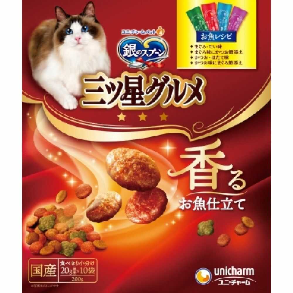 UniCharm Silver Spoon Three-Star Gourmet Assorted for All Growth Stages 200g