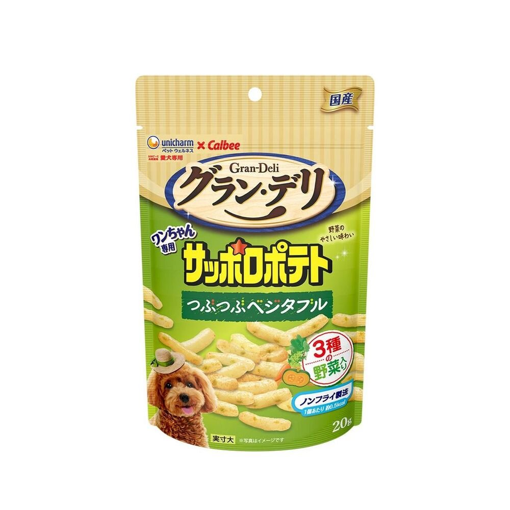 Uni-Charm Gran Deli Dog-Specific Sapporo Potato Vegetable 20g