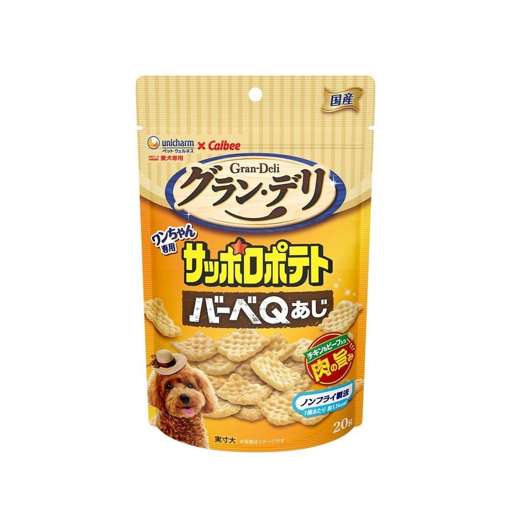 Uni-Charm Gran Deli Dog Sapporo Potato BBQ Flavor 20g