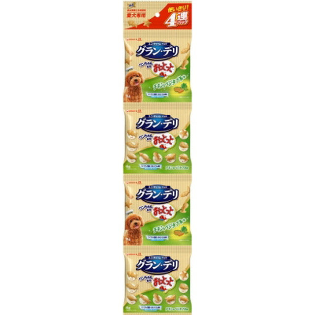 Gran Deli Ottotto 4-Pack Chicken & Vegetable Flavor 24g