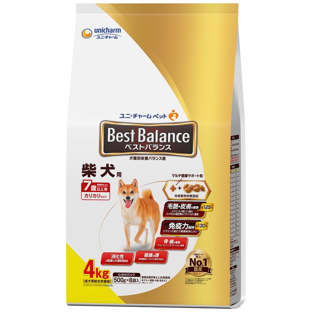 Best Balance Crunchy Shiba Inu 7 Years and Older 4kg