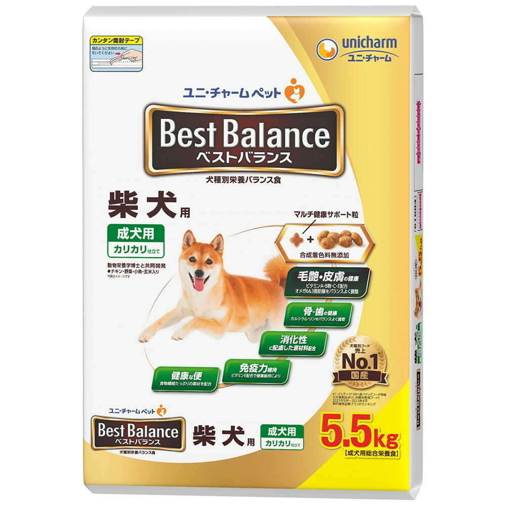 Uni-Charm Best Balance Crunchy Dog Food for Shiba Inu 5.5kg