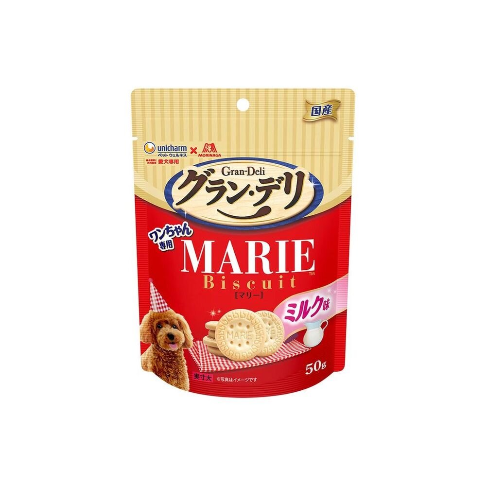 Uni-Charm Gran Deli Dog-Specific Marie Biscuits Milk Flavor 50g