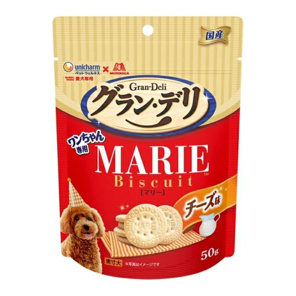 Uni-Charm Gran Deli Dog-Specific Marie Biscuits - Cheese Flavor 50g