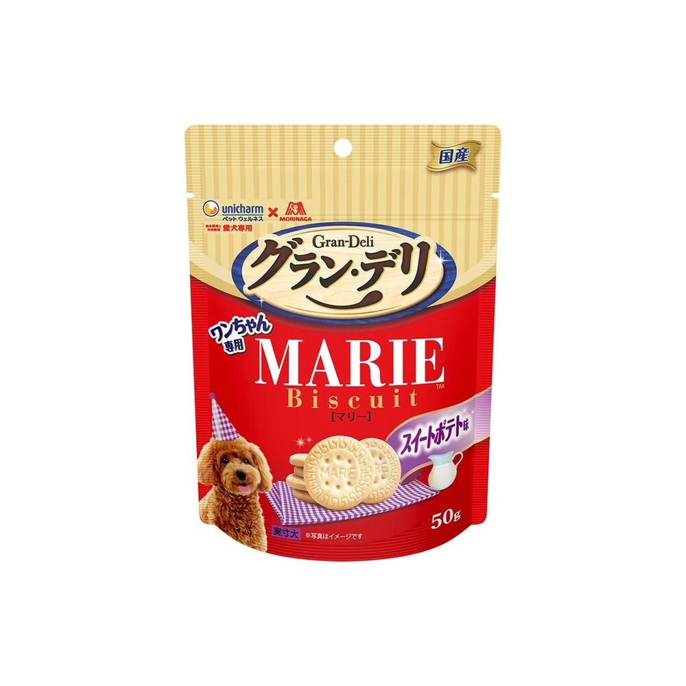 Uni-Charm Gran Deli Dog-Specific Marie Biscuits - Sweet Potato Flavor 50g