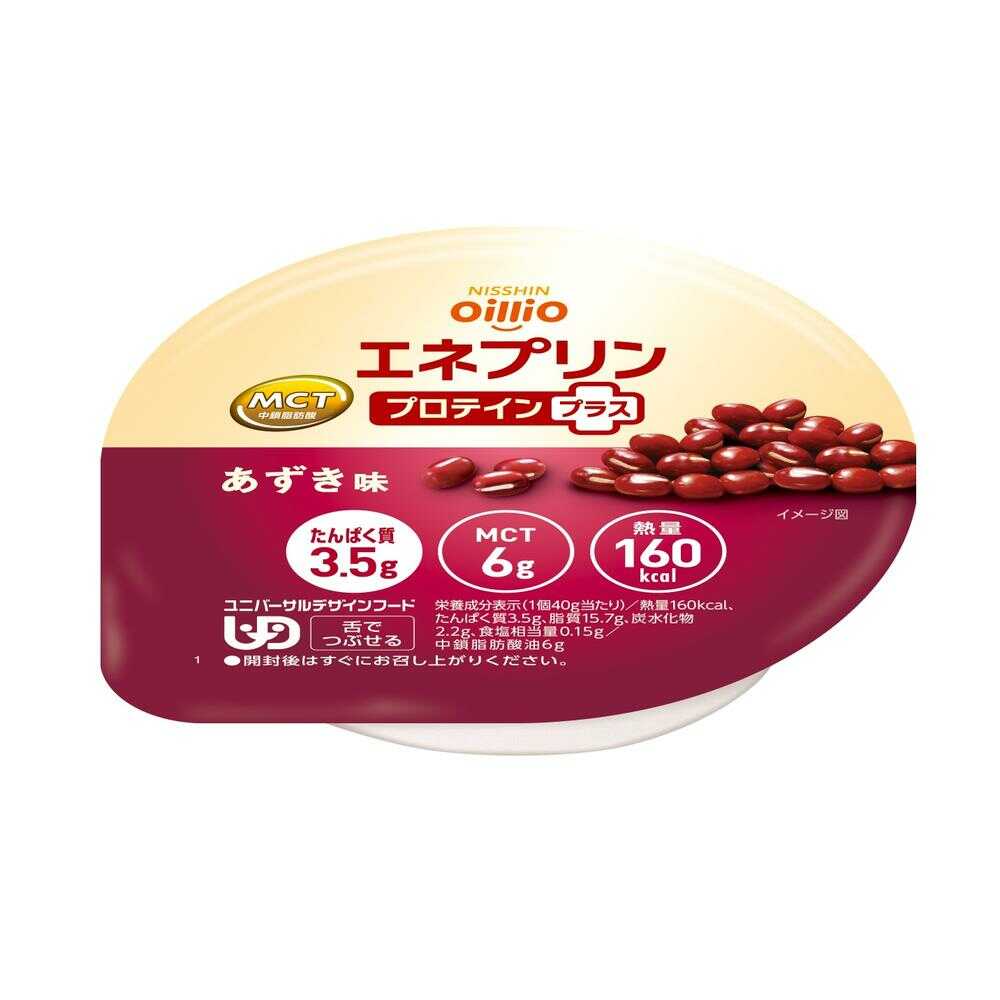 Nisshin OilliO Eneprin Protein Plus Azuki Flavor 40g