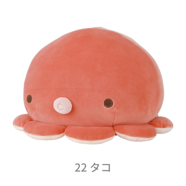 Ribheart Marshmallow Aqua Mie Bolster Octopus 28209-22