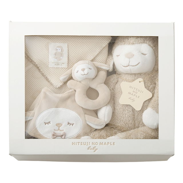 Ribuhato Maple the Sheep Baby Gift Box 4-Piece Set Lop 28003-13