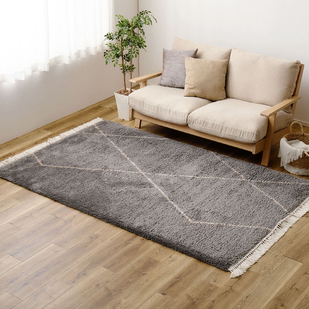 Wilton Rug BEDOUIN Rishad Gray Approx. 133×190cm