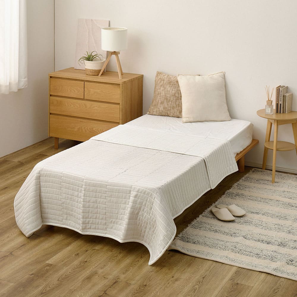 Design Gauze Blanket Single Approx. 140×200cm Gray