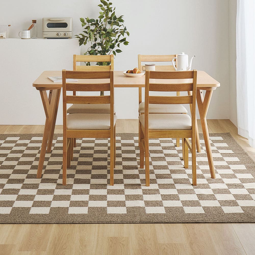 Monica Dining Rug Approx. 180×220cm Beige
