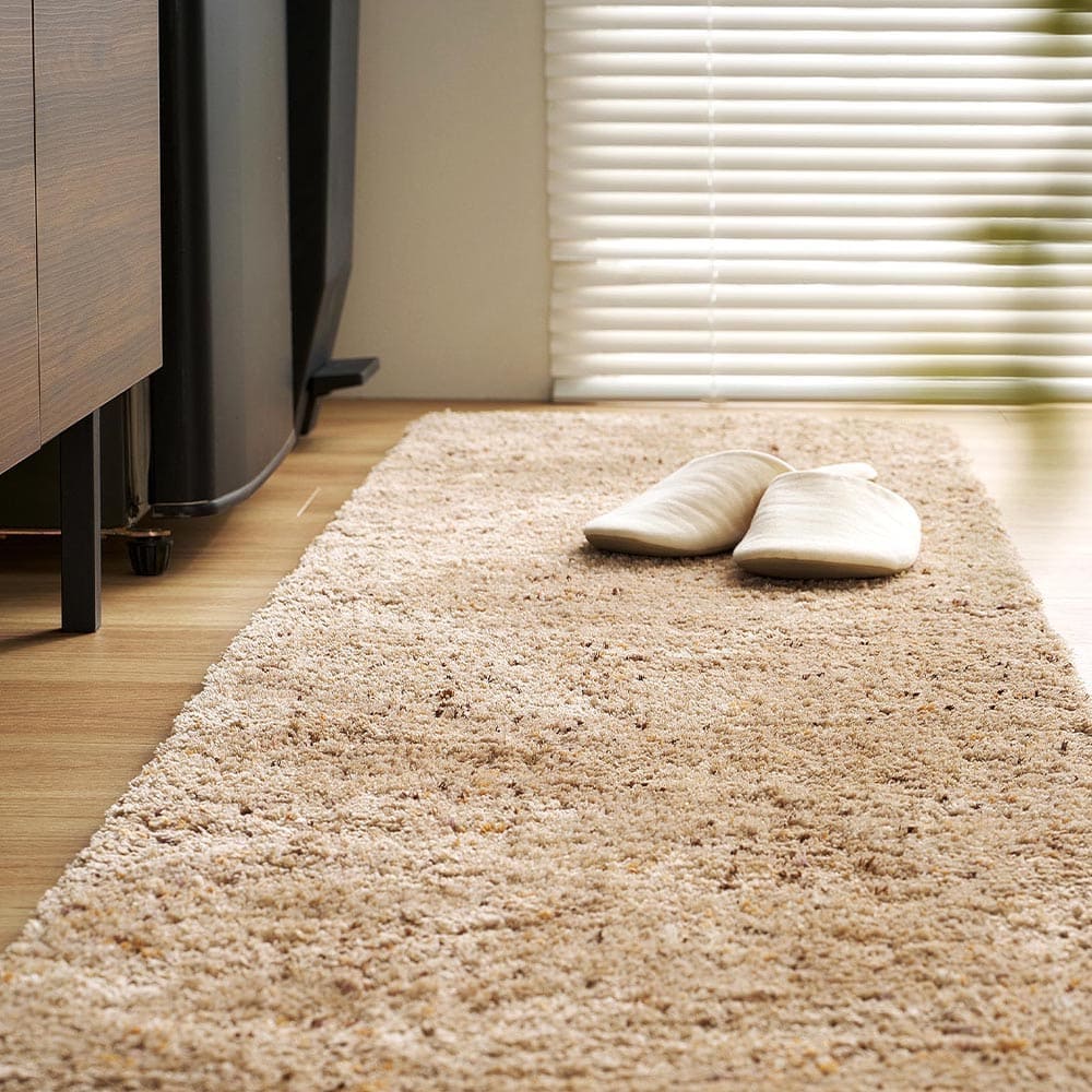 Mix Shaggy Mat Riva Approx. 45×180cm Brown