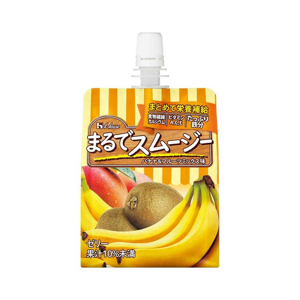 House Smoothie Banana & Fruit Mix Flavor (150g)