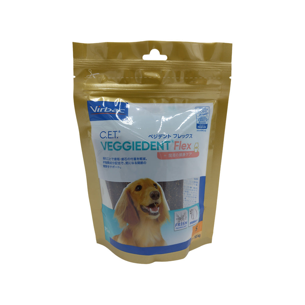 Virbac Dog C.E.T. Vegedent Flex S 15 Pieces