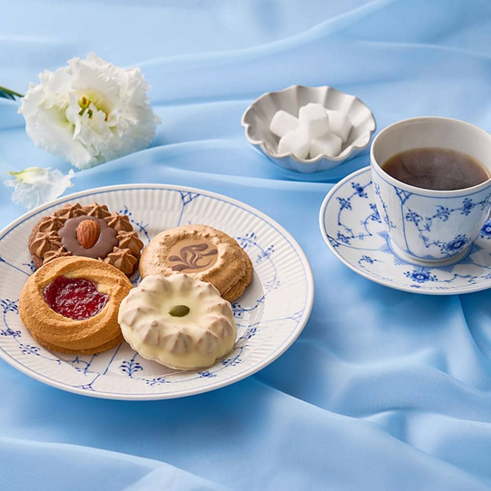 Baked Goods & Royal Copenhagen Drip Coffee 11 Pieces
