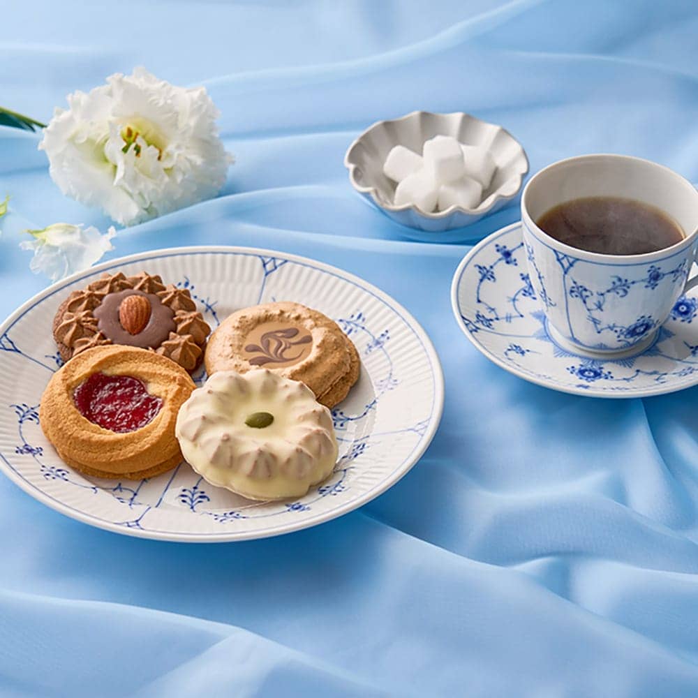 Baked Goods & Royal Copenhagen Coffee & Tea 11 Pieces