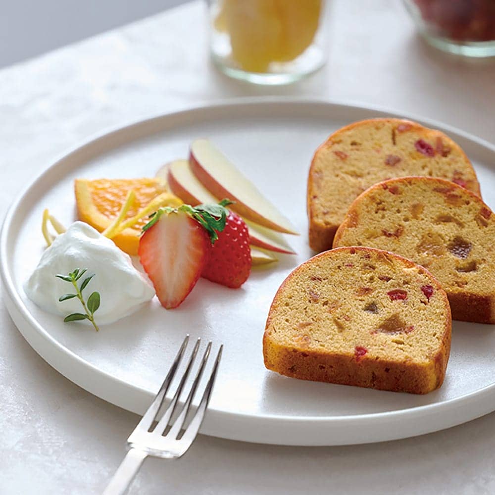 Dessert Pound Cake with 7 Fruits - 8 Pieces