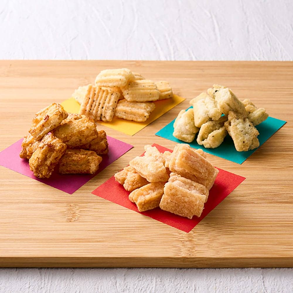 OKOMEnoKAORI Hand-Fried Kyoto Arare - 8 Bags