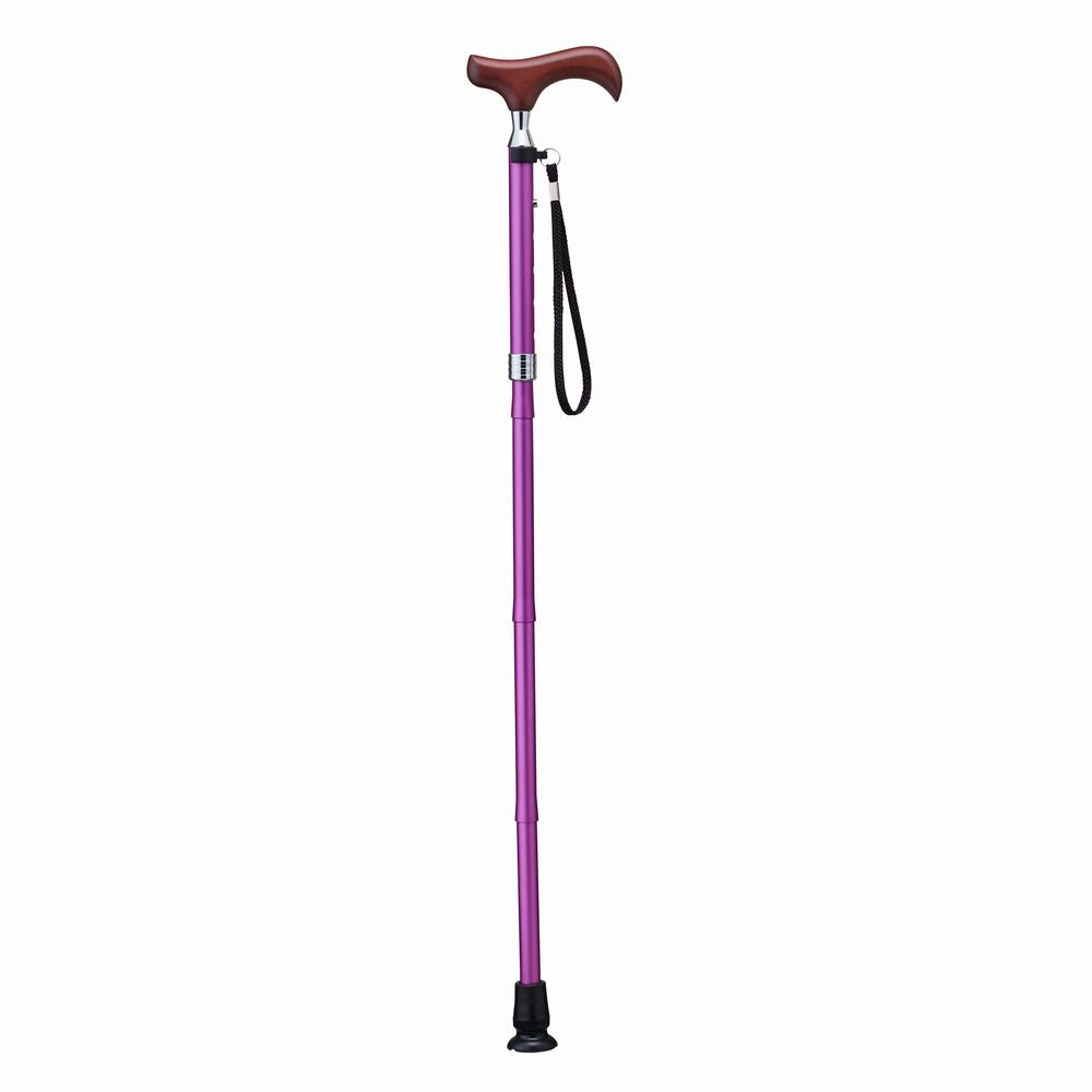 Slim Neck Folding Cane E-204B
